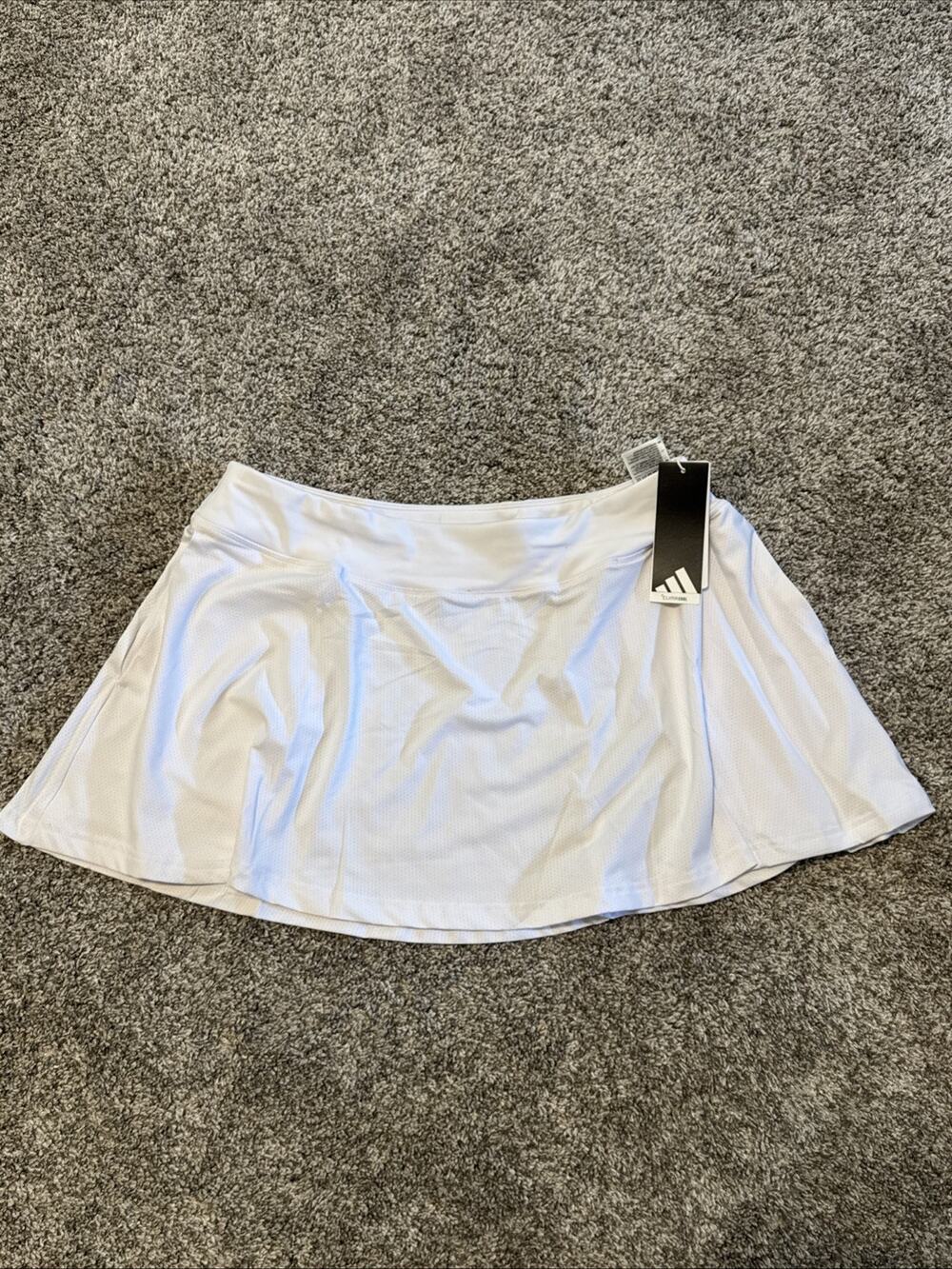 Adidas Club Tennis Climacool Skirt Women’s Size XL White NWT
